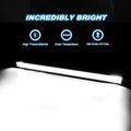 Led Light Bar Nilight 52inch 783w Triple Row 49500lm Flood Spot Combo Beam Driving Lights Boat Super Bright Off Road For 