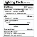 Prolume Cfl23 35 T2 Prolumeme 45076 23w Tspiral 3500k Med 10 Piece 