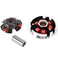High Performance Racing Variator Kit With 13g Copper Roller Weights For Gy6 125cc 150cc 152qmi 157qmj Chinese Scooter Moped Atv