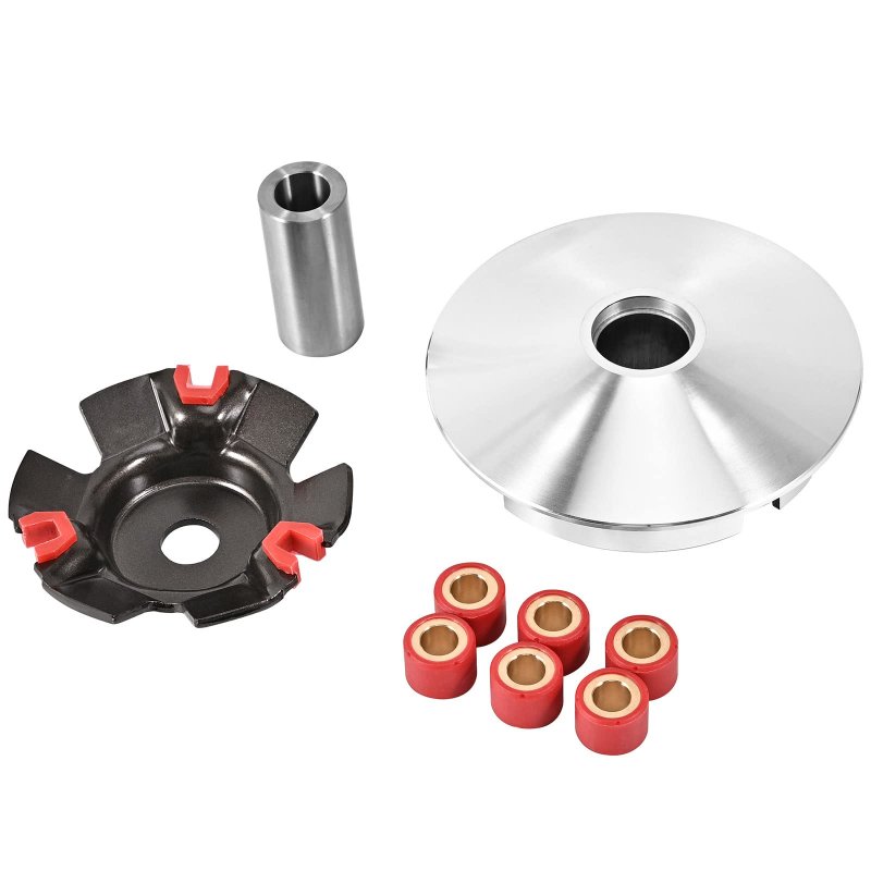 High Performance Racing Variator Kit With 13g Copper Roller Weights For Gy6 125cc 150cc 152qmi 157qmj Chinese Scooter Moped Atv