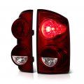 Smoke Red Lens Oe-style Tail Light Lamp Assembly For 2007-2009 Dodge Ram 1500 2500 3500 Pickup Truck Driver Passenger Side 