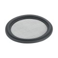 1 5 In Fkm Sanitary Gasket With 80 Mesh Stainless Steel Screen High Temperature Resistant Filter For Tri Clover Clamp Ferrule 