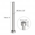 Uxcell Straight Ejector Pins 6 5mm 1 4 Dia 65mn Steel Round Tip Punch 100mm Long For Mechanical Maintenance 5pcs