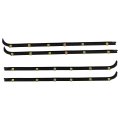 4pcs Door Window Belt Weatherstrip Kit Replacement For Bronco Ii 1984-1988 Ranger 1983 1984 1985 1986 1987 1988 E9tz1021452a