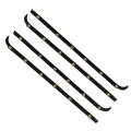 4pcs Door Window Belt Weatherstrip Kit Replacement For Bronco Ii 1984-1988 Ranger 1983 1984 1985 1986 1987 1988 E9tz1021452a