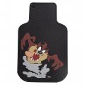 Looney Tunes Taz Tornado Front Floor Mats Universal Fit Rubber Vehicle For Passenger Cars 17 75 In X 26 50 Brown Gray And Black 