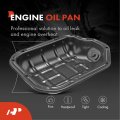 A-premium Lower Engine Oil Pan Sump With Drain Plug Gasket Compatible Nissan Altima 2002-2006 Maxima 2000-2008 Murano 2003-2007