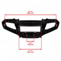 Caltric Front Bumper Compatible With Polaris Sportsman X2 700 2008 Brush Guard
