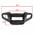 Caltric Front Bumper Compatible With Polaris Sportsman X2 700 2008 Brush Guard