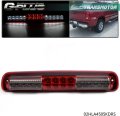 Led 3rd Rear Brake Light Cargo Lamp For Chevy Silverado Gmc Sierra 1500 2500 Hd 3500 1999-2007 Tail Red Smoky Lens Chrome