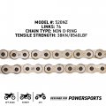 Niche Drive Sprocket Chain Combo For Polaris Scrambler 500 Trail Blazer 400 Front 13 Rear 36 Tooth 520 Standard 76 Links