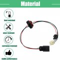 X Autohaux Headlight Lamp Wiring Harness For Dodge Ram 1500 2500 3500 4500 5500 Headlamp Light Wire 68193062ab 628193062aa Quad