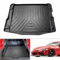 Kust Custom Fit Trunk Mat For 2020-2024 Toyotaa Gra Supra Accessories Cargo Liner All Weather Floor Black Tpe 