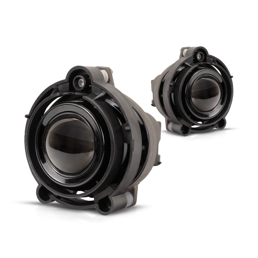 Fog Light Assembly Pair For Gmc Terrain 2010 2011 2012 2013 2014 2015 Driver And Passenger Side With Bulbs Capa Certified