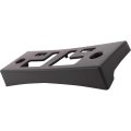 Front License Plate Bracket For Infiniti Qx60 2016 2017 2018 2019 Black Plastic Fits 962109nc0a And In1068105