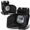 Ford F-250 F-350 F-450 F-550 Super Duty Bumper Driving Fog Lights Wiring Kit Bezel Switch Clear Lens