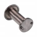 Uxcell Door View Solid Brass 220-degree Viewer With Cover For 1 46 To 2 36 Thick Doors Copper Finish