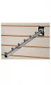 Slatwall 6 Ball Waterfall Faceout Chrome Finish Case Of 8 For 3 In Center And Slat Grid Panels 1 Square Tubing 