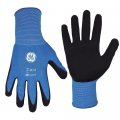 General Electric 15 Ga Touch Screen Cooling Yarn Foam Nitrile Dipped Gloves Purpose Unisex Gg231 Large