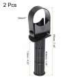 Uxcell Adjustable Side Handle Rubber Coated Drill Front Grip For 0810 Electric Pick Hammer 2 Pcs
