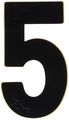 Factory Effex 02-4365 Black 8 Pro Number Graphic 