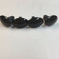 4 Pcs Smoke Side Fender Lights With Leds Fit For 1999-2010 Ford F-350 F-450 Super Duty Dually Trucks Factory Installed
