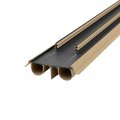 Endura Kerfed Double Bulb Exterior Door Bottom Sweep 32 Beige 