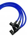 Vms Racing 99-01 10 2mm High Heat Performance Ignition Spark Plug Wires Set In Blue Compatible With Volkswagen Vw Golf 2 0l