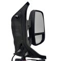 Spieg Passenger Side Towing Mirror Replacement For Ford Transit Cargo Van 2015-2023 Power Adjusted Upper Glass Non-heated Right