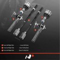 A-premium Set Of 6 Front Lower Ball Joint Inner Outer Tie Rod End Compatible With Ford Mustang 1994-2004 Replace K8749 Es3184rl