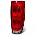 Akkon For Chevy Avalanche 1500 2500 Pickup Red Clear Tail Light Lamp Passenger Right Side Replacement 