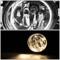 Compatible With Camry Corolla Rav4 Pair Bumper Halo Ring Fog Lights Ccfl Power Inverter Clear