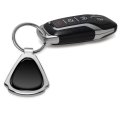 Ford Expedition Black Dome Chrome Metal Teardrop Key Chain 2 125 In X 1 25 Modern Style Unisex Accessory