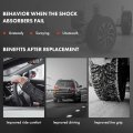A-premium Shock Absorber Compatible With Mitsubishi Endeavor 2004-2011 3 8l Rear Left And Right Side 2-pc Set Replace Mr589330