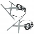 Aintier Power Window Regulator With Motor Fit For 2007-2008 Pontiac Wave 2007-2010 Chevrolet Aveo5 Front Left Front Right
