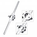 1pcs Round Die Stock Handle Wrench Holder 2pcs 1 4-28 Unf Machine Thread Right Hand 