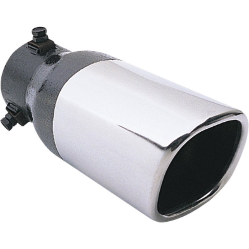 Pilot Pm554 Stainless Steel Rectangular Resonated Exhaust Tip