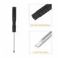 Uxcell Mini Slotted Screwdriver 2 0mm Flat Head For Watch Eyeglasses Metal Buckle Electronics Repair 5 Pcs