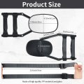 Towing Mirrors Trailer Clip On Side Mirror Extensions For Adjustable 360 Degree Rotation Extends Camper Car Truck Black 1 Pcs