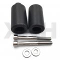 Smt-no Cut Frame Slider Crash Protector Compatible With 2007 2008 Suzuki Gsxr 1000 Gsx-r Black B075vmvsg6
