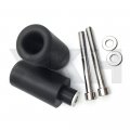 Smt-no Cut Frame Slider Crash Protector Compatible With 2007 2008 Suzuki Gsxr 1000 Gsx-r Black B075vmvsg6