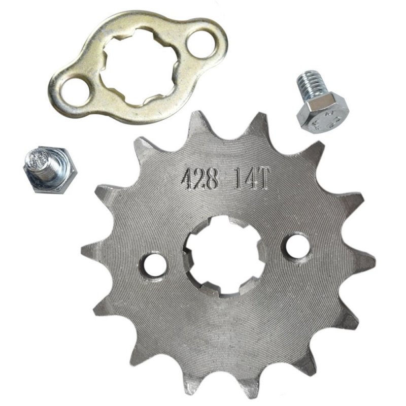 Wphmoto Countershaft Sprocket For 14-teeth 428 Chain Size