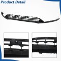 Black Front Bumper Lower Valance Panel Grille Grill Mesh Replacement For Focus 2015-2018 Fo1095266 F1ez17626a