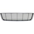 Front Bumper Lower Grille For Chevy Impala 2006 2007 2008 2009 2010 2011 Chrome Shell With Gray Insert Plastic Capa Certified 