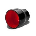 25 Inches To 2 75 Straight Turbo Intercooler Intake Piping Coupler Reducer Silicone Hose Black Red 