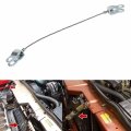Front Right Or Left Hand Side Stainless Steel Hood Check Cable Safety Catch Lock Line For 2003-2009 Hummer H2 15146196 