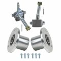 Tdpro Front 17mm Axle Wheel Hub 3 Stud Steering Spindles For Atv Go Kart Quad Drift Trike Buggy Bike