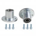 Tdpro Front 17mm Axle Wheel Hub 3 Stud Steering Spindles For Atv Go Kart Quad Drift Trike Buggy Bike
