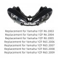 Gxywady Motorcycle Front Headlight Replacement For Yamaha Yzf R6 R6s 2003-2009