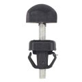 Newyall Pack Of 2 Black Radiator Hood Stop Cushion Rubber Support Bumper